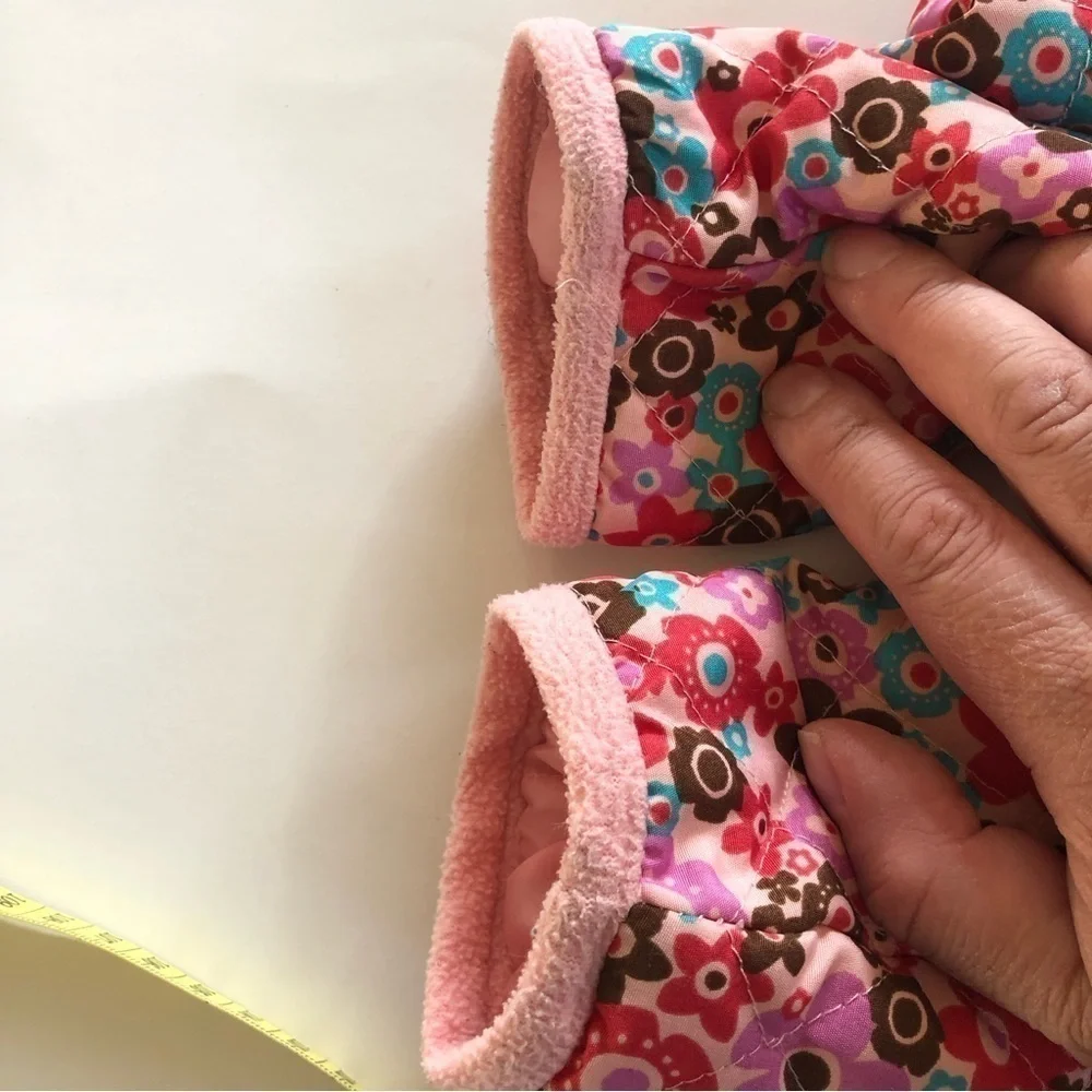 Oshkosh B’gosh Baby Girl Floral Ruffles Hooded Jacket Size 18M